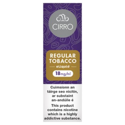 Picture of  Cirro Regular Tobacco 18mg x8